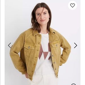 Madewell Raglan Oversized Jean Jacket